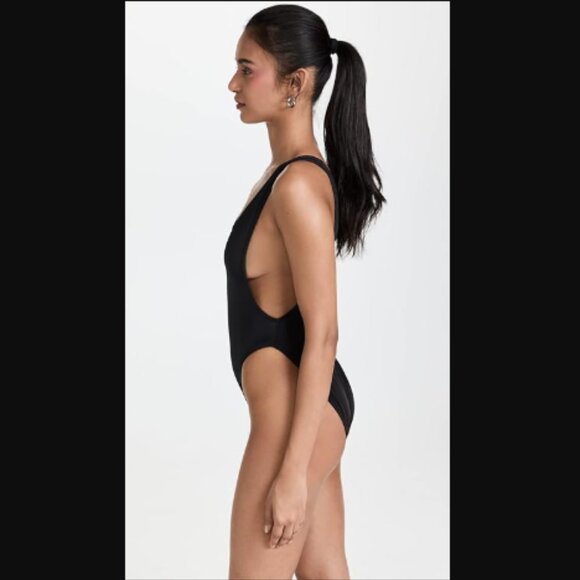 NWT Norma Kamali Womens Marissa One Piece Swimsuit, sz Small - Picture 6 of 14